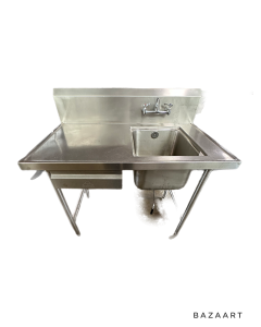Chrisco - Advance Tabco 48" Prep sink with drawer